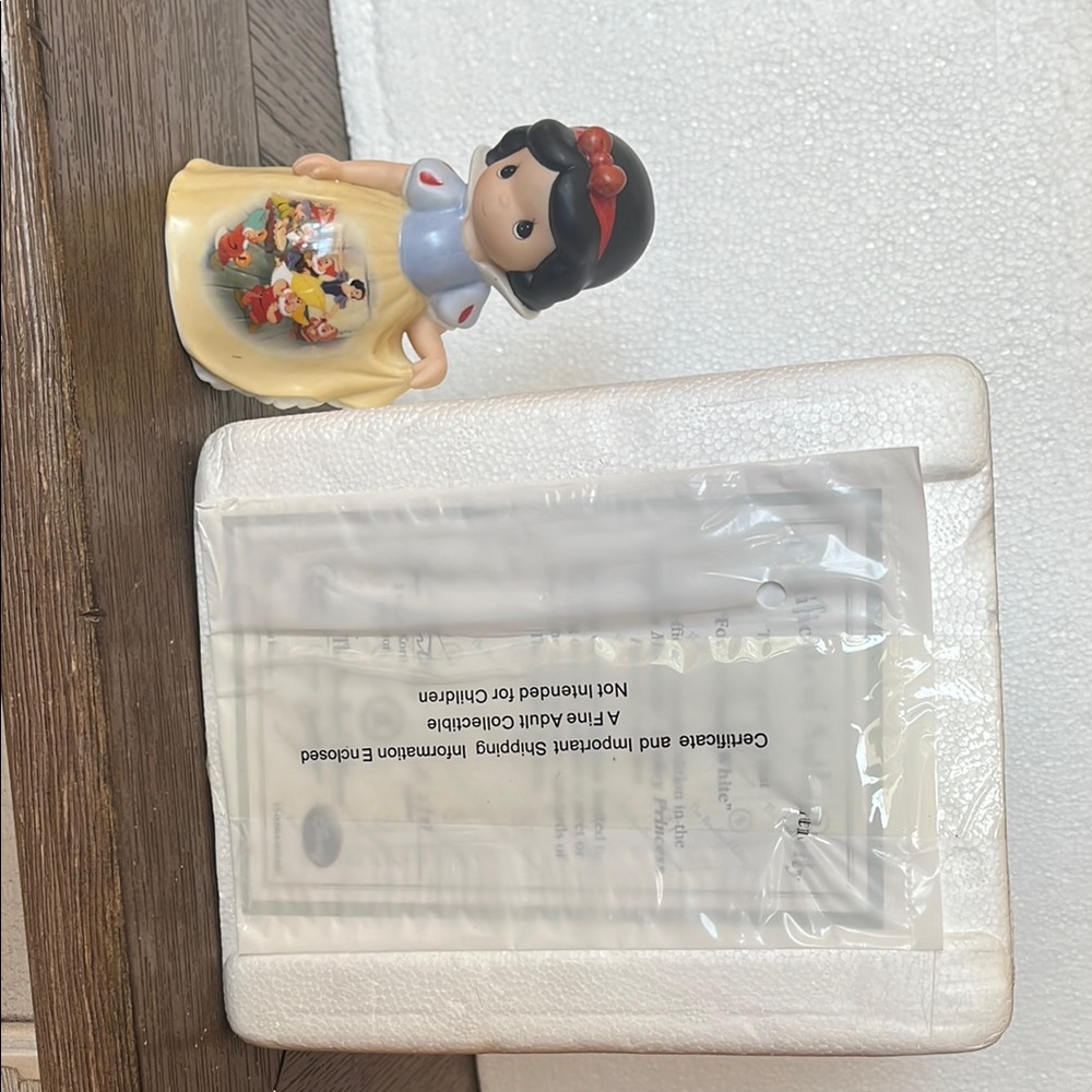 Disney Snow White Figurine with Yellow Dress